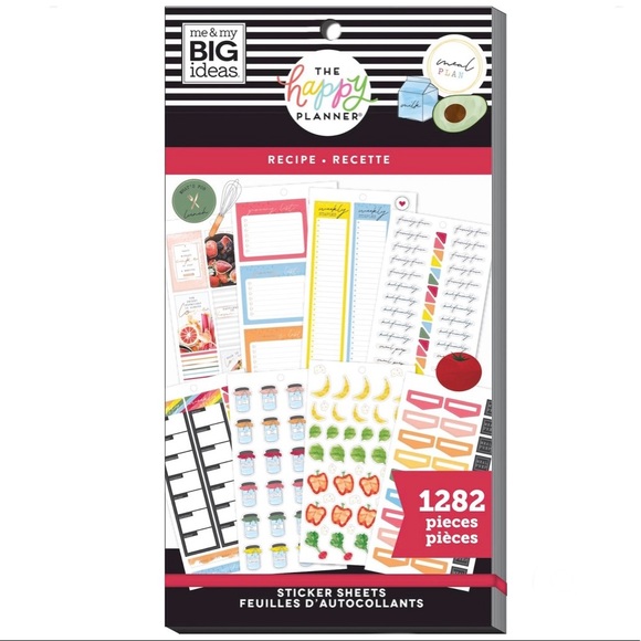 The Happy Planner Recipe Value Pack Stickers - Picture 2 of 4